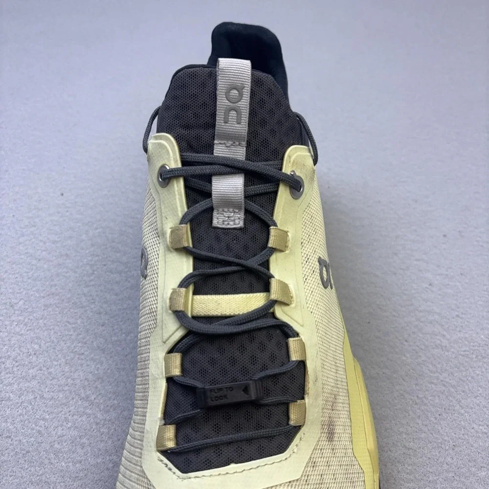 On Running Shoes Mens Size 13 Yellow Trail CloudTec Missiongrip Sneakers